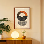 Timeless Symbol Abstract Art Frame (AB47)