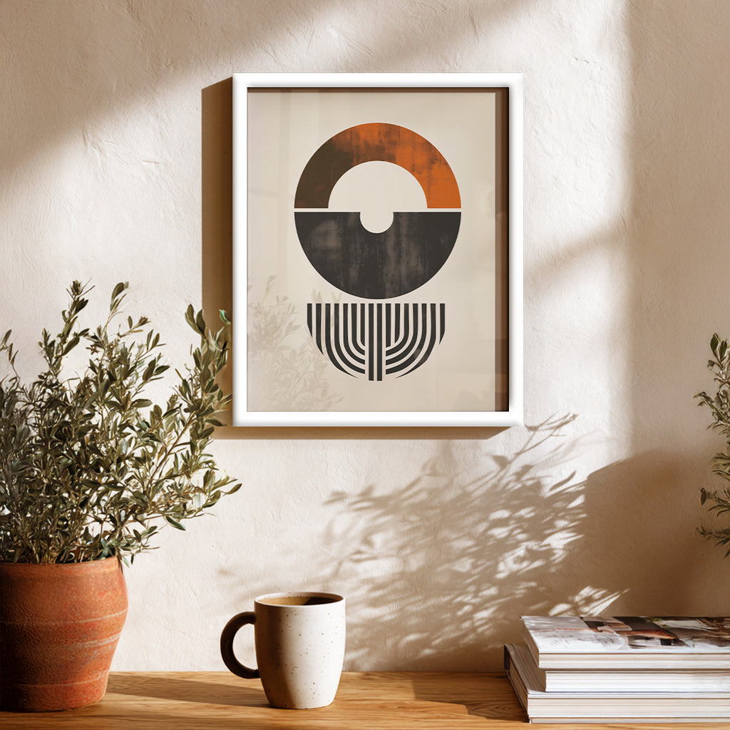 Timeless Symbol Abstract Art Frame (AB47)