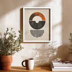 Timeless Symbol Abstract Art Frame (AB47)