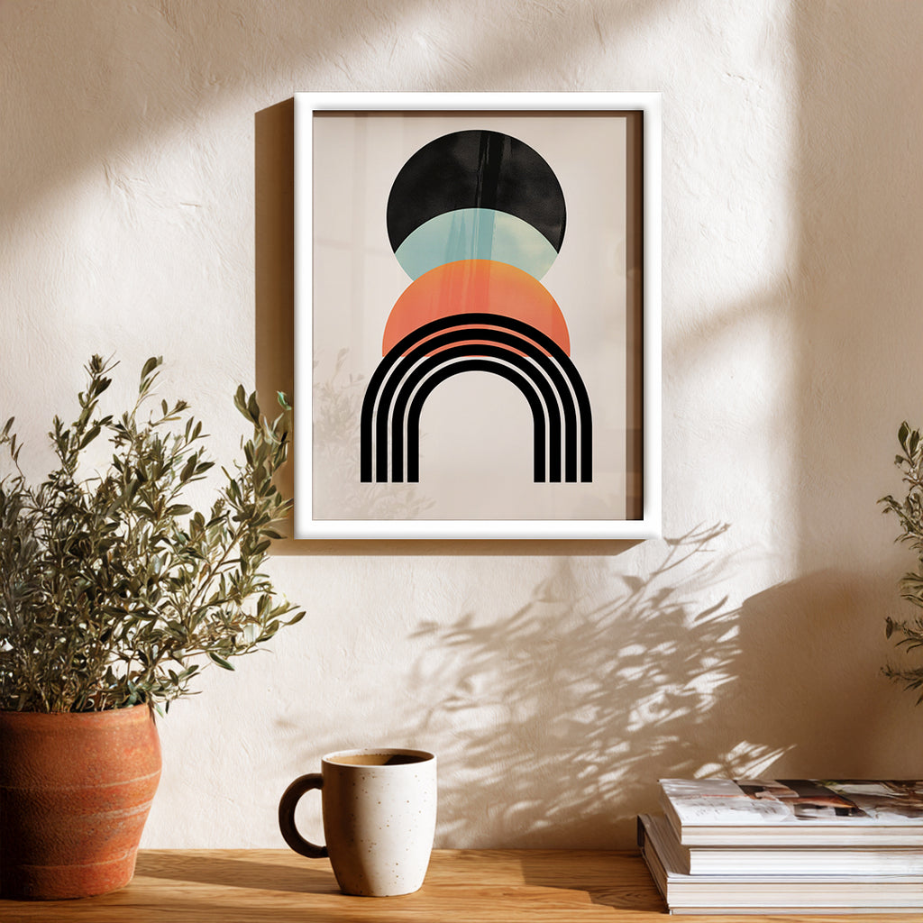 Minimal Archway Abstract Art Wall (AB48)