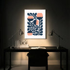 Timeless Floral Abstract Art Frame (AB5)