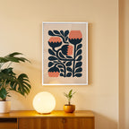 Timeless Floral Abstract Art Frame (AB5)