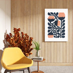 Timeless Floral Abstract Art Frame (AB5)