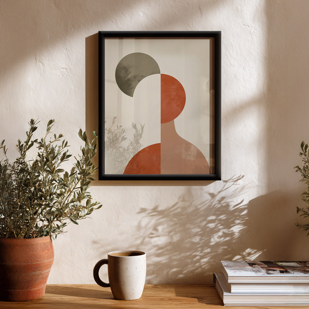 Minimal Face – Contemporary Wall Frame (AB51)
