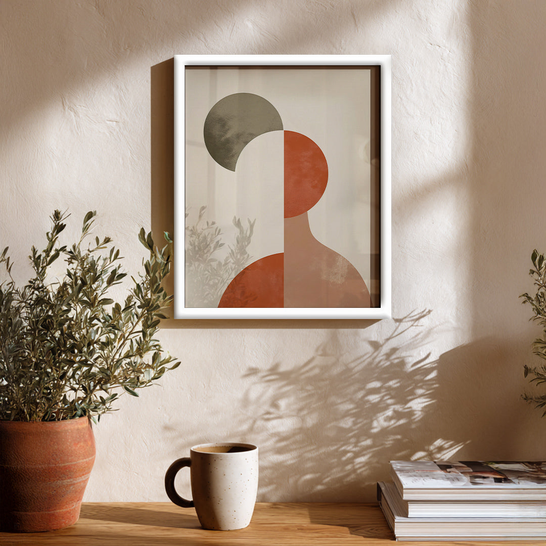 Minimal Face – Contemporary Wall Frame (AB51)