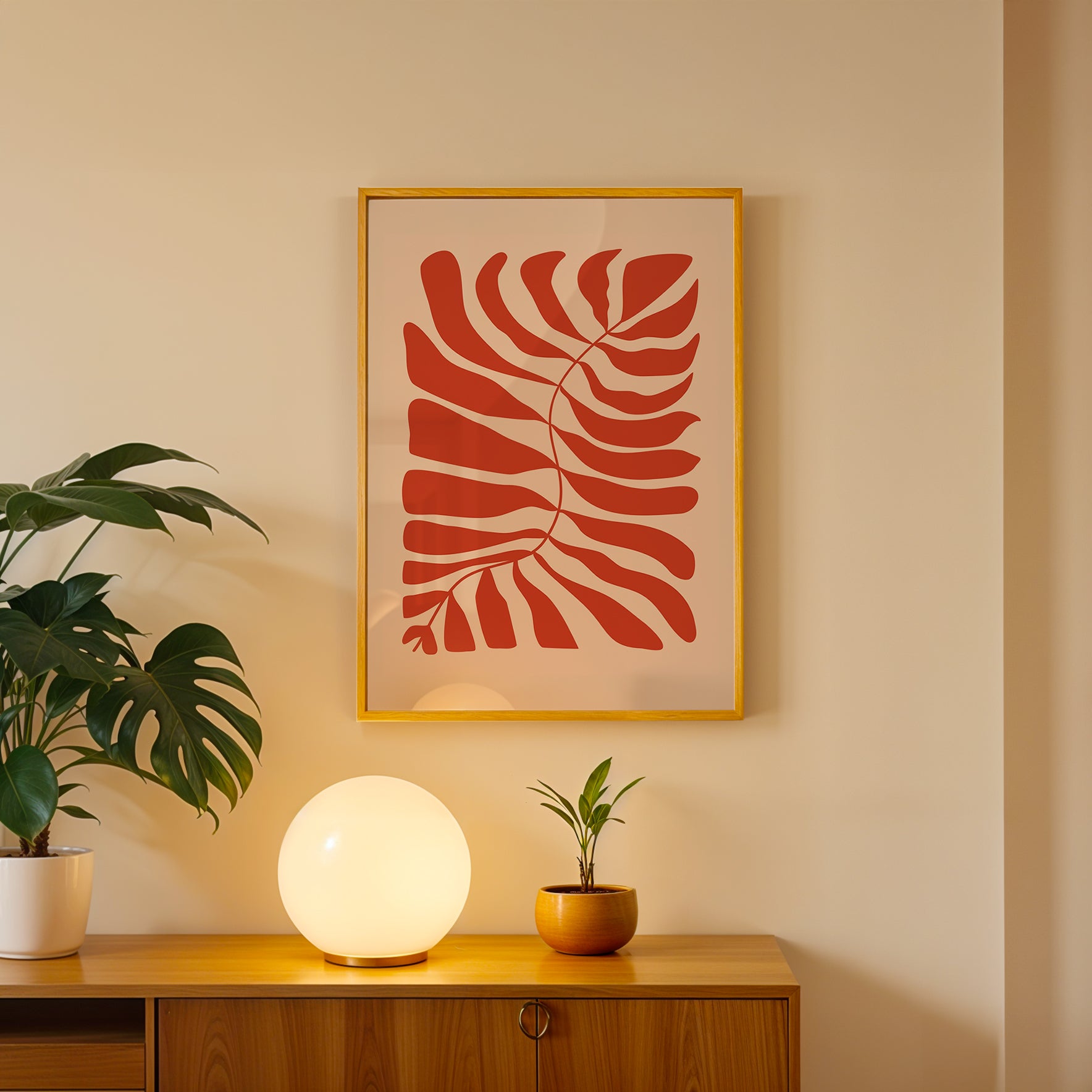 Dynamic Lines – Contemporary Wall Frame (AB54)