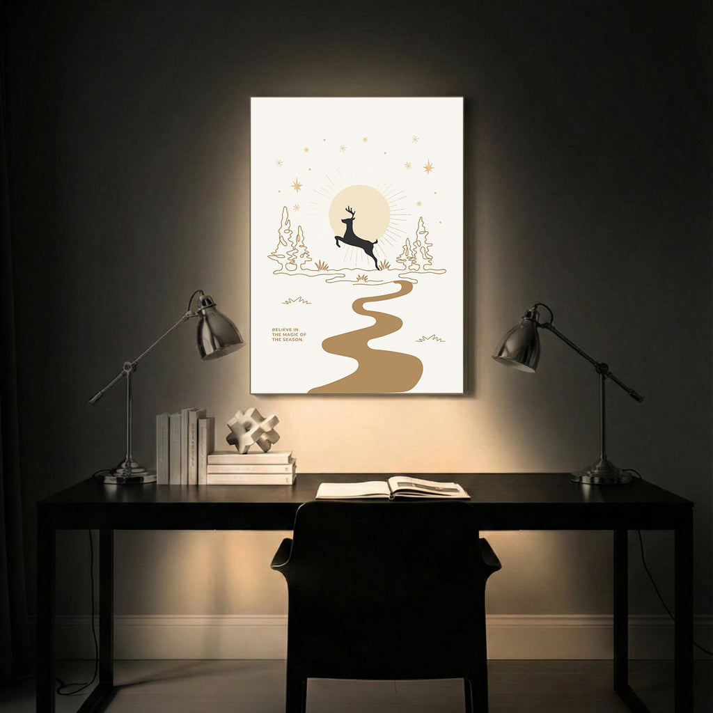 Modern Zen Landscape Wall Art Frame (AB55)