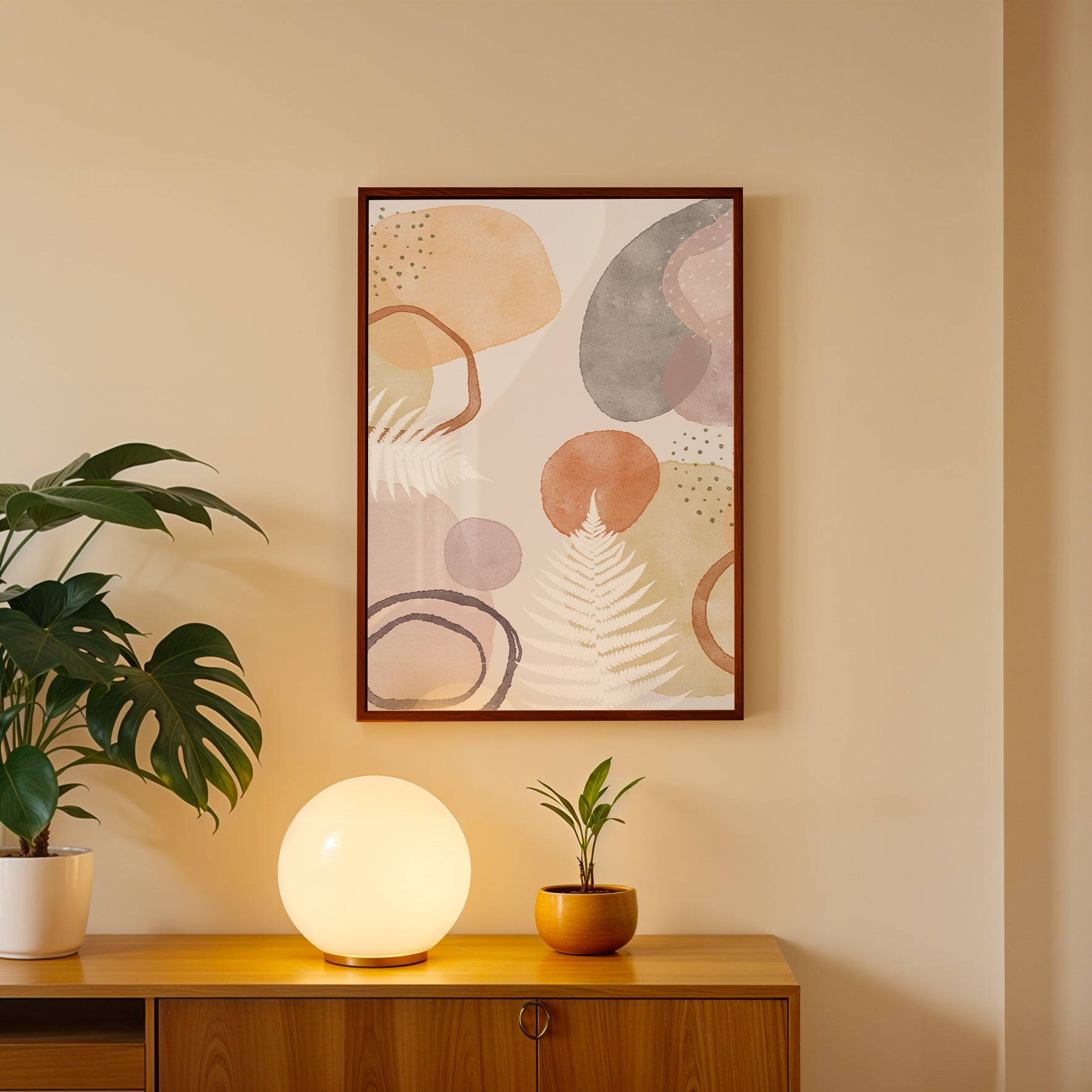 Gentle Forms Abstract Wall Decor (AB57)