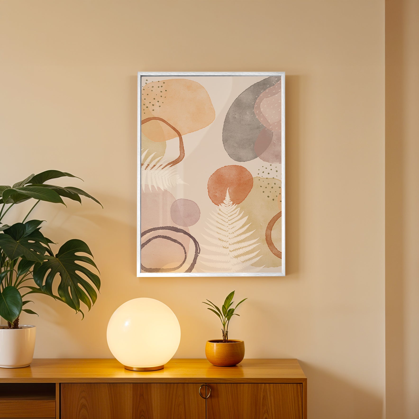 Gentle Forms Abstract Wall Decor (AB57)