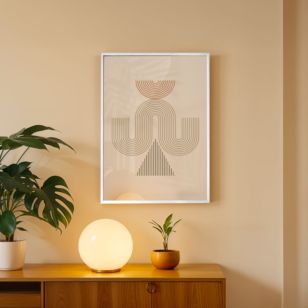 Modern Sacred Form Wall Art Frame (AB61)