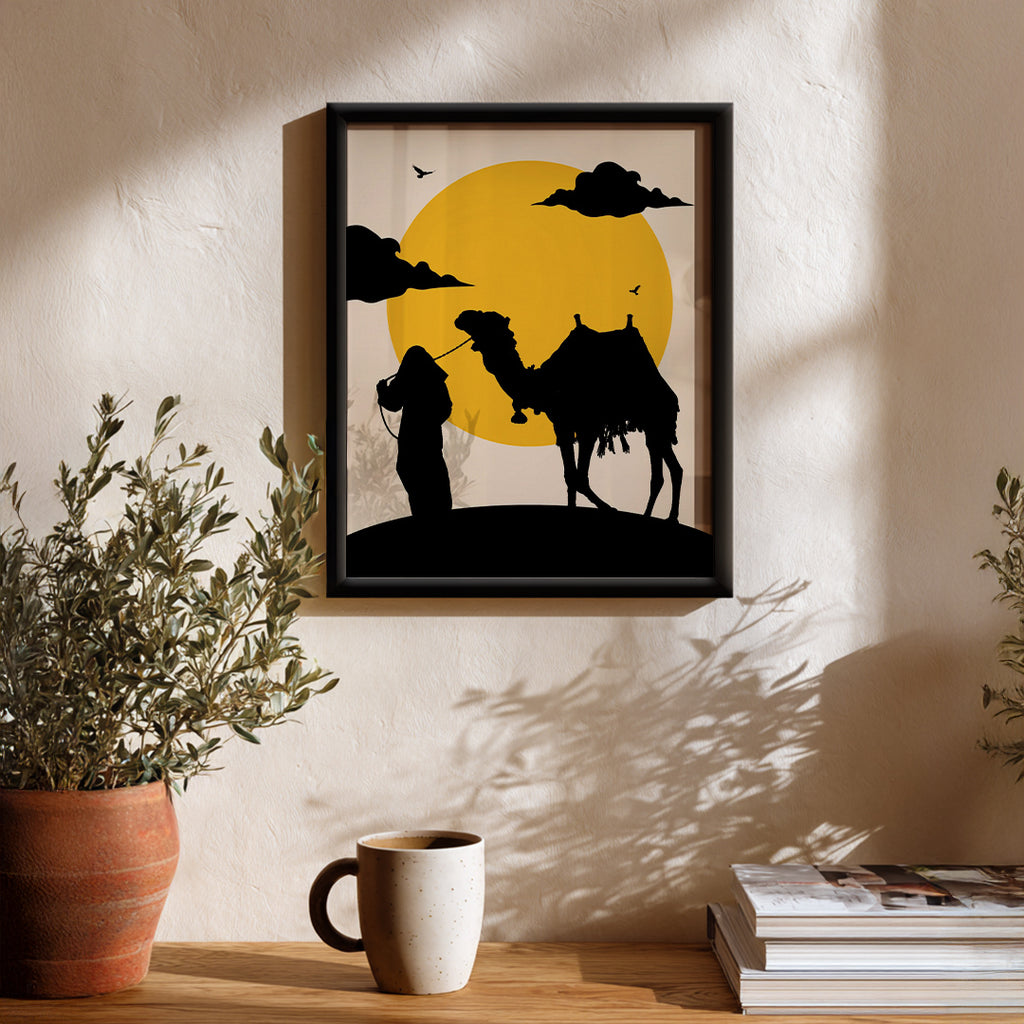 Modern Desert Tale Wall Art Frame (AB66)