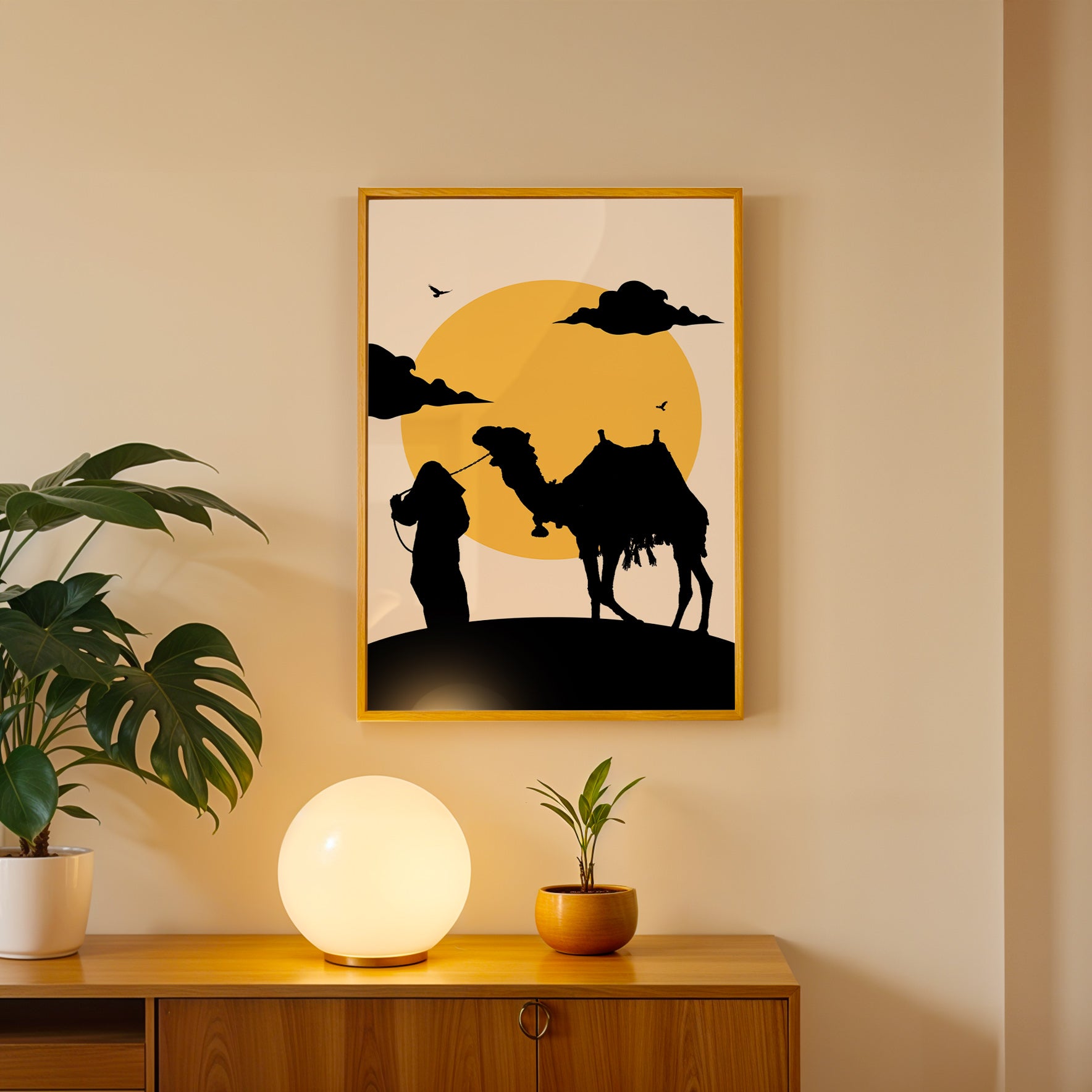 Modern Desert Tale Wall Art Frame (AB66)