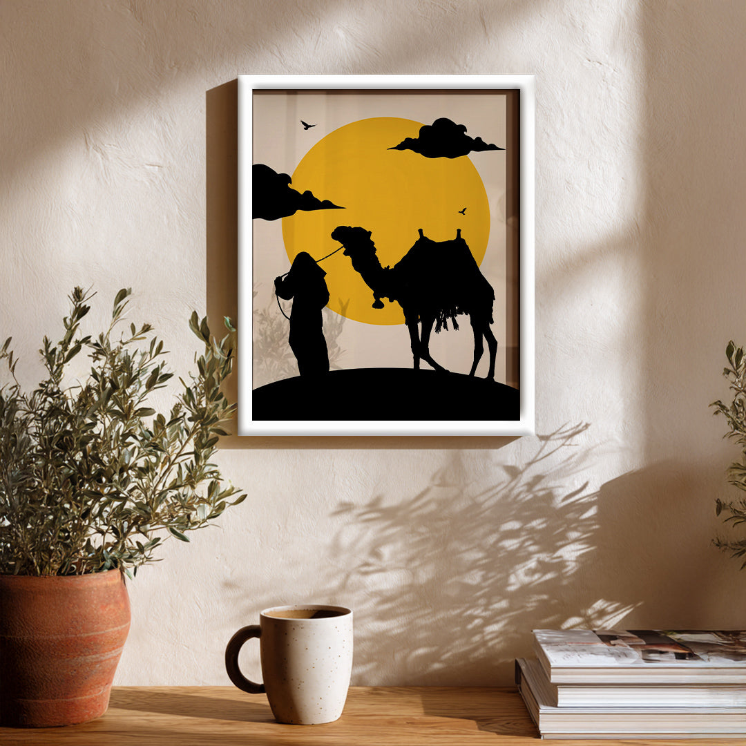 Modern Desert Tale Wall Art Frame (AB66)