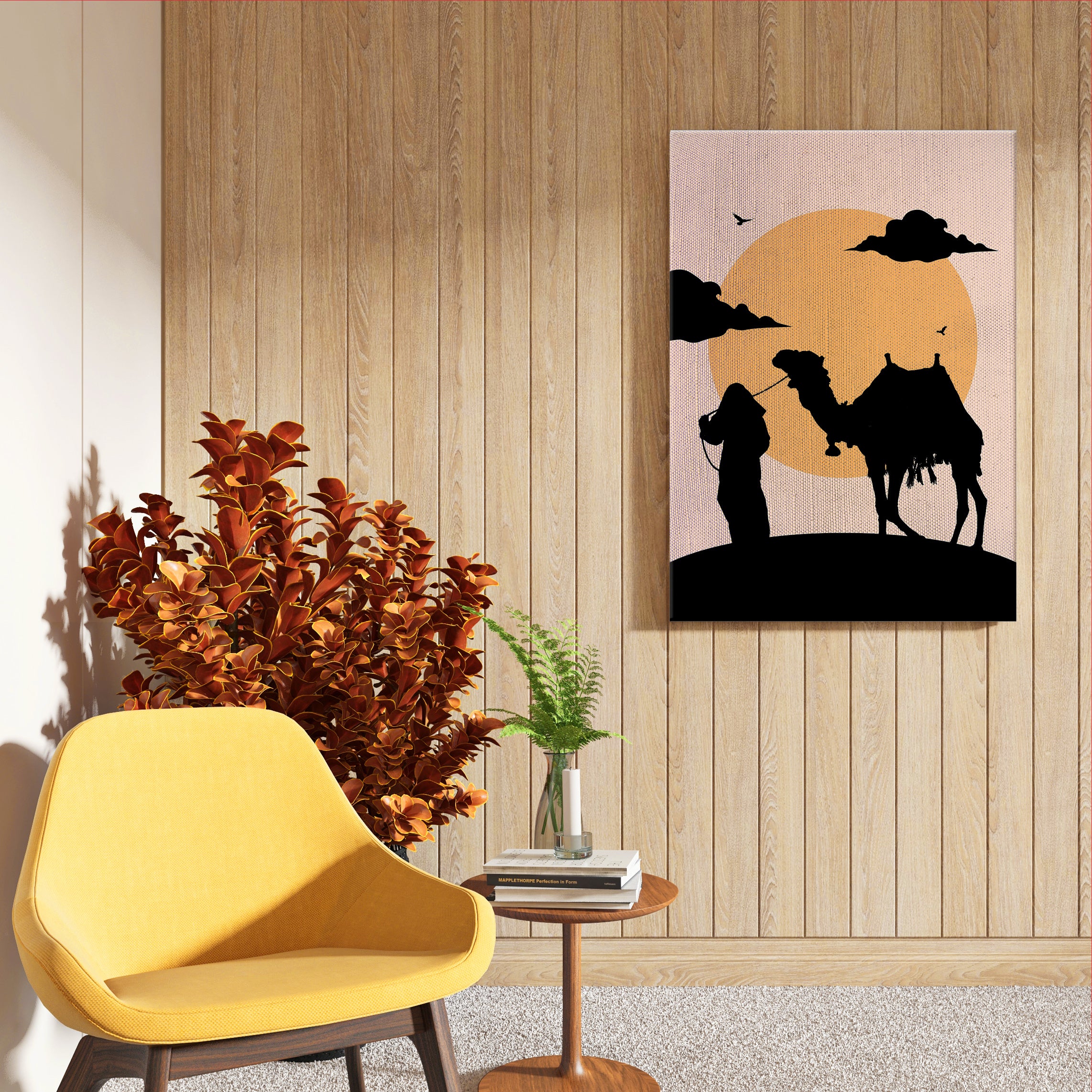 Modern Desert Tale Wall Art Frame (AB66)