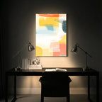 Modern Brush Harmony Wall Art Frame (AB69)