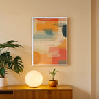 Modern Brush Harmony Wall Art Frame (AB69)