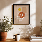 Quiet Presence Abstract Wall Art (AB7)