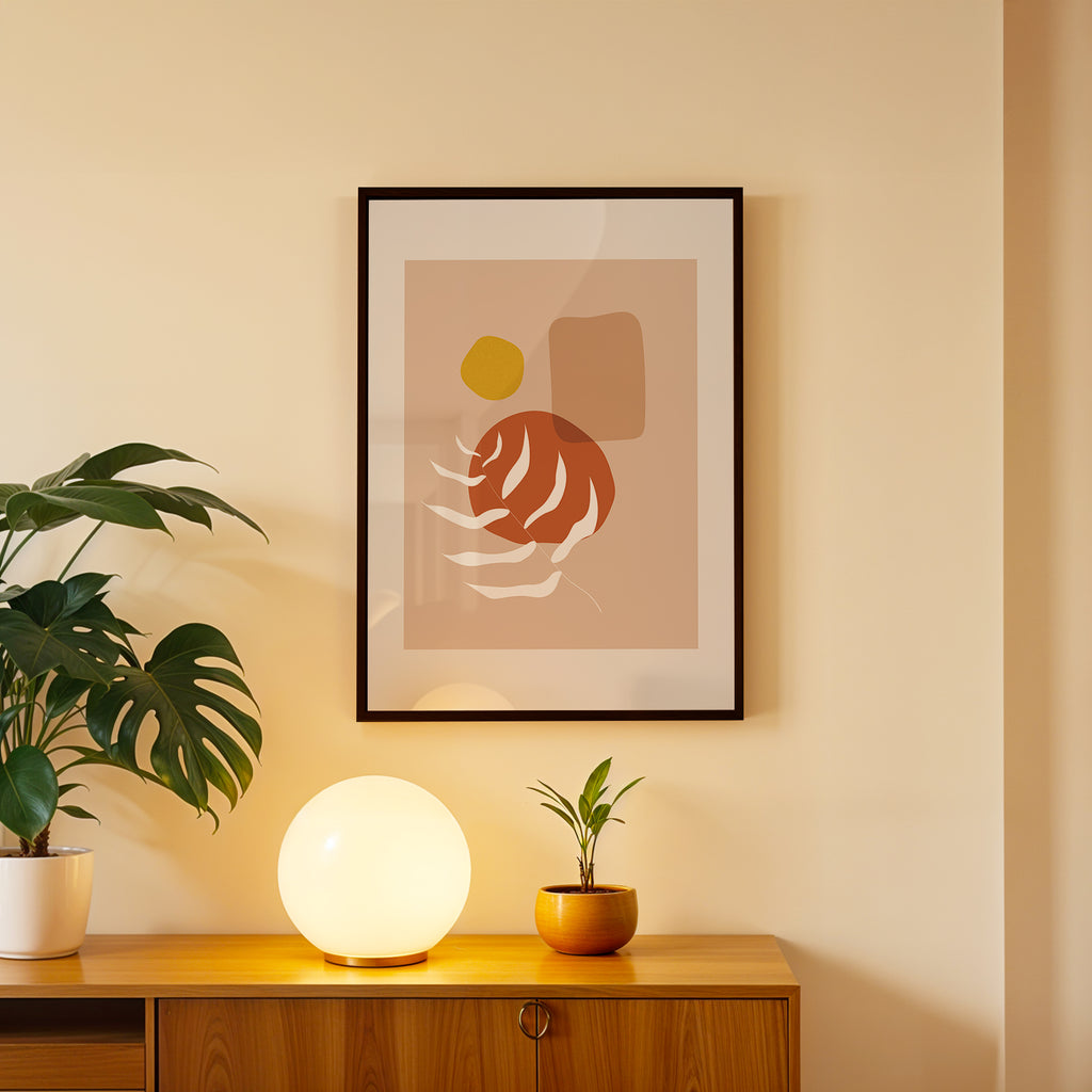 Quiet Presence Abstract Wall Art (AB7)