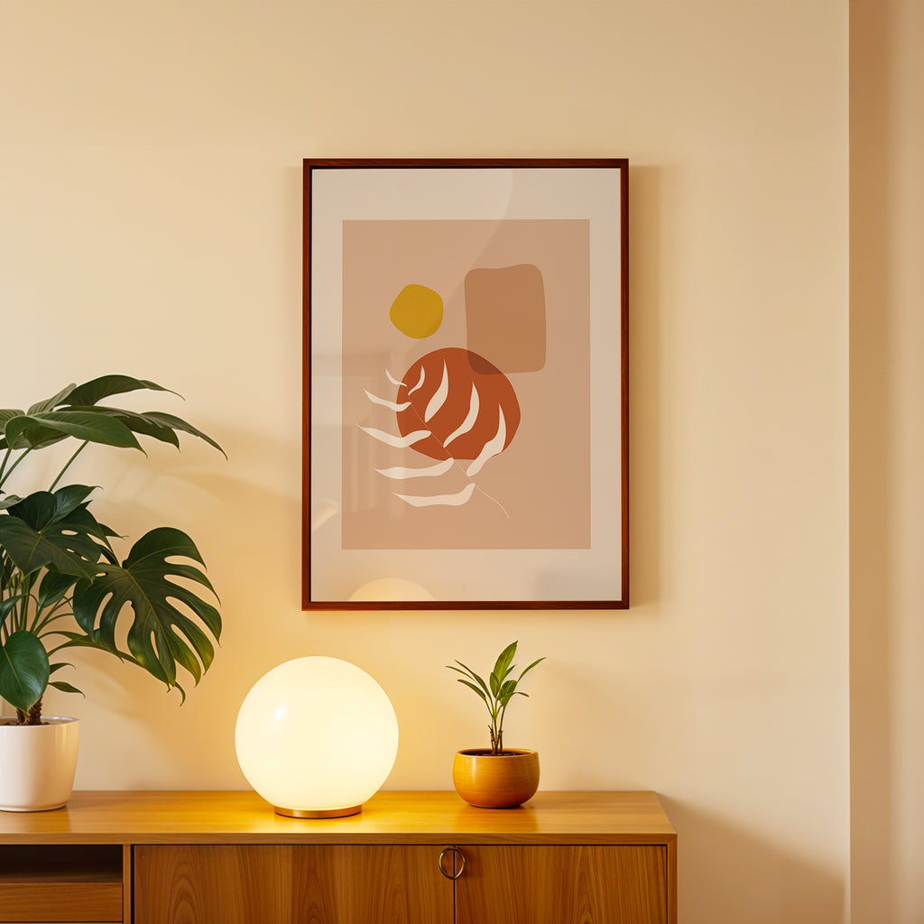 Quiet Presence Abstract Wall Art (AB7)