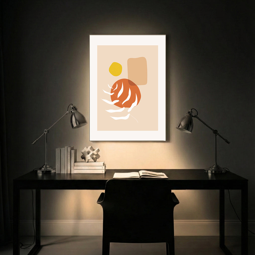 Quiet Presence Abstract Wall Art (AB7)