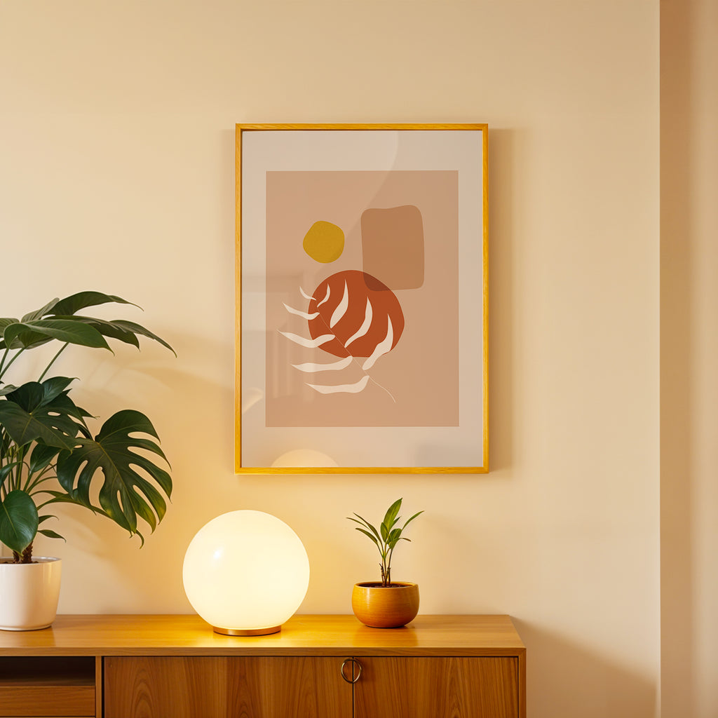 Quiet Presence Abstract Wall Art (AB7)