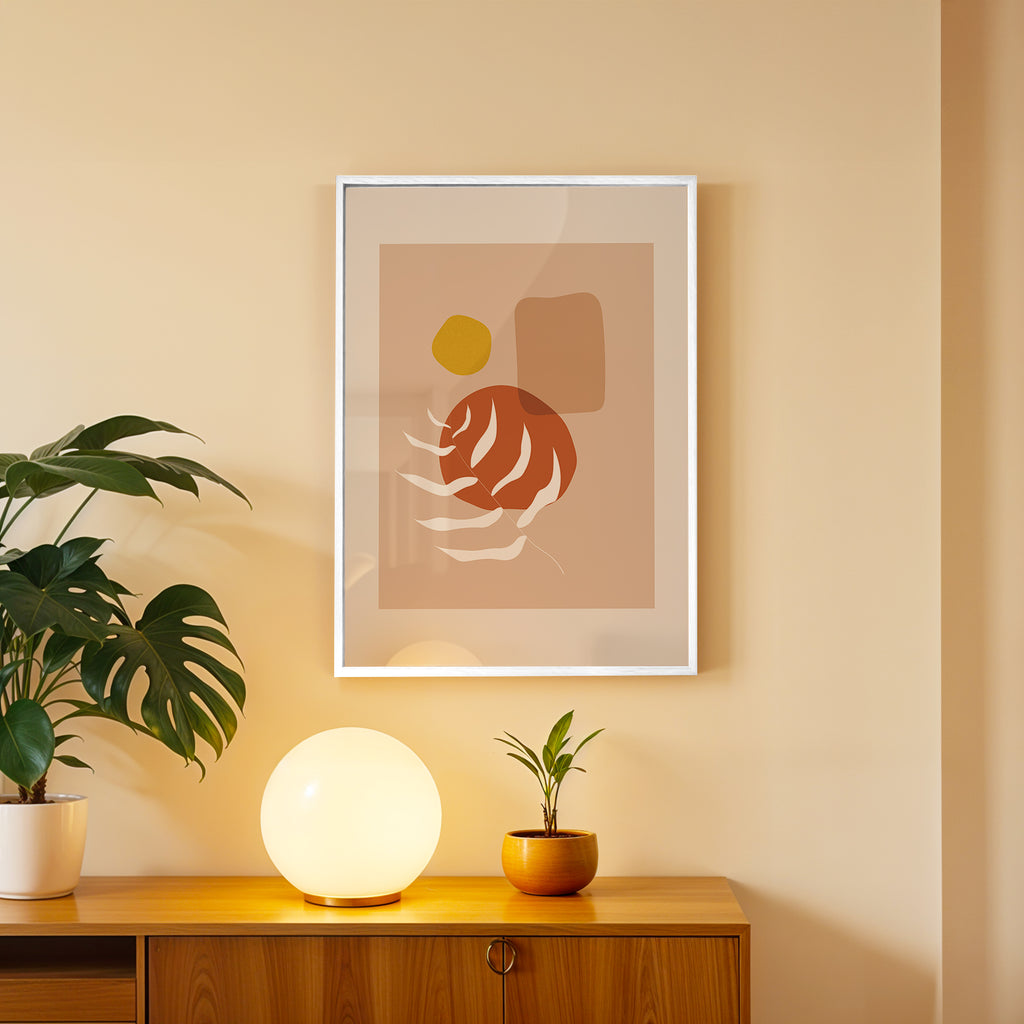 Quiet Presence Abstract Wall Art (AB7)