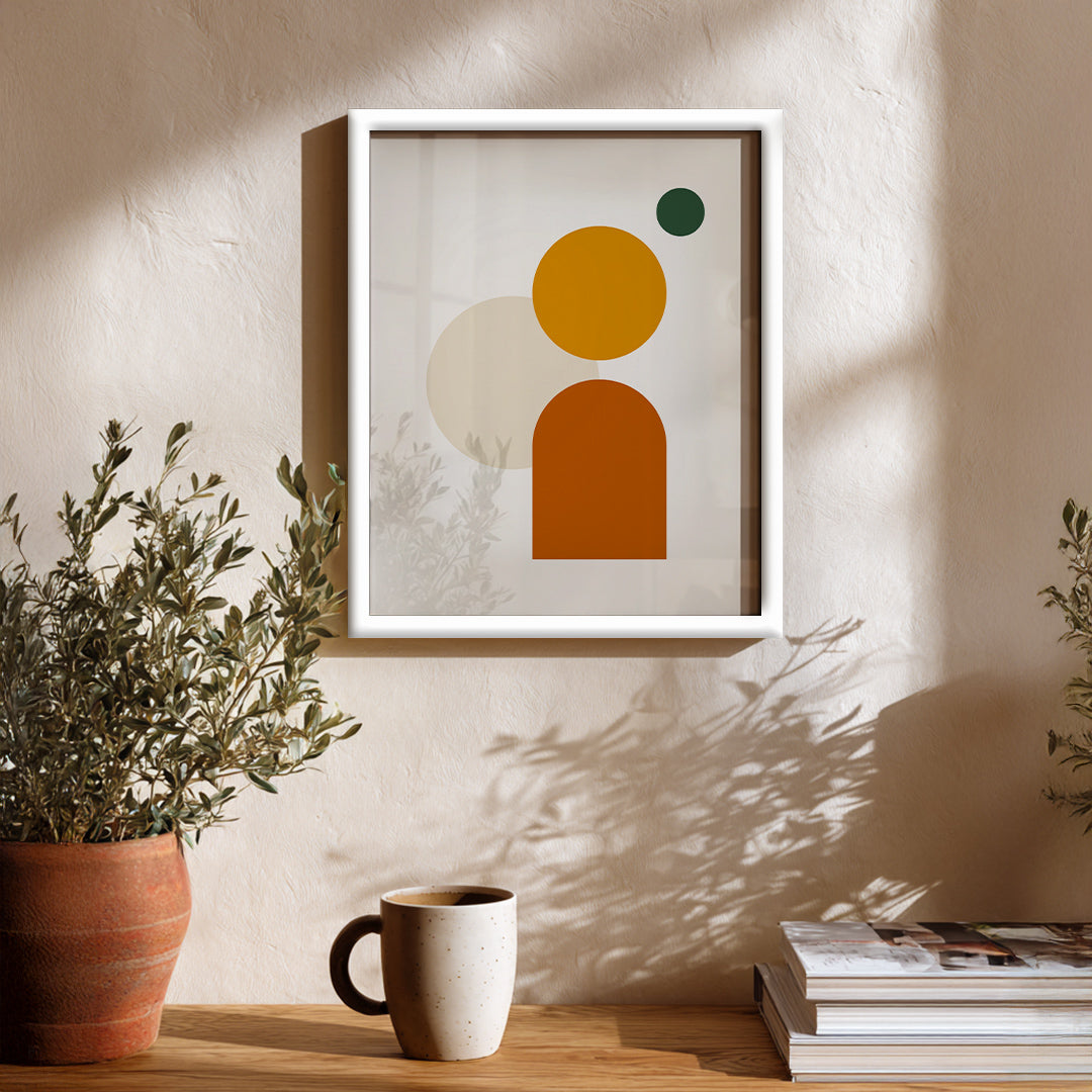 Modern Figure Balance – Abstract Wall Art Frame (AB70)