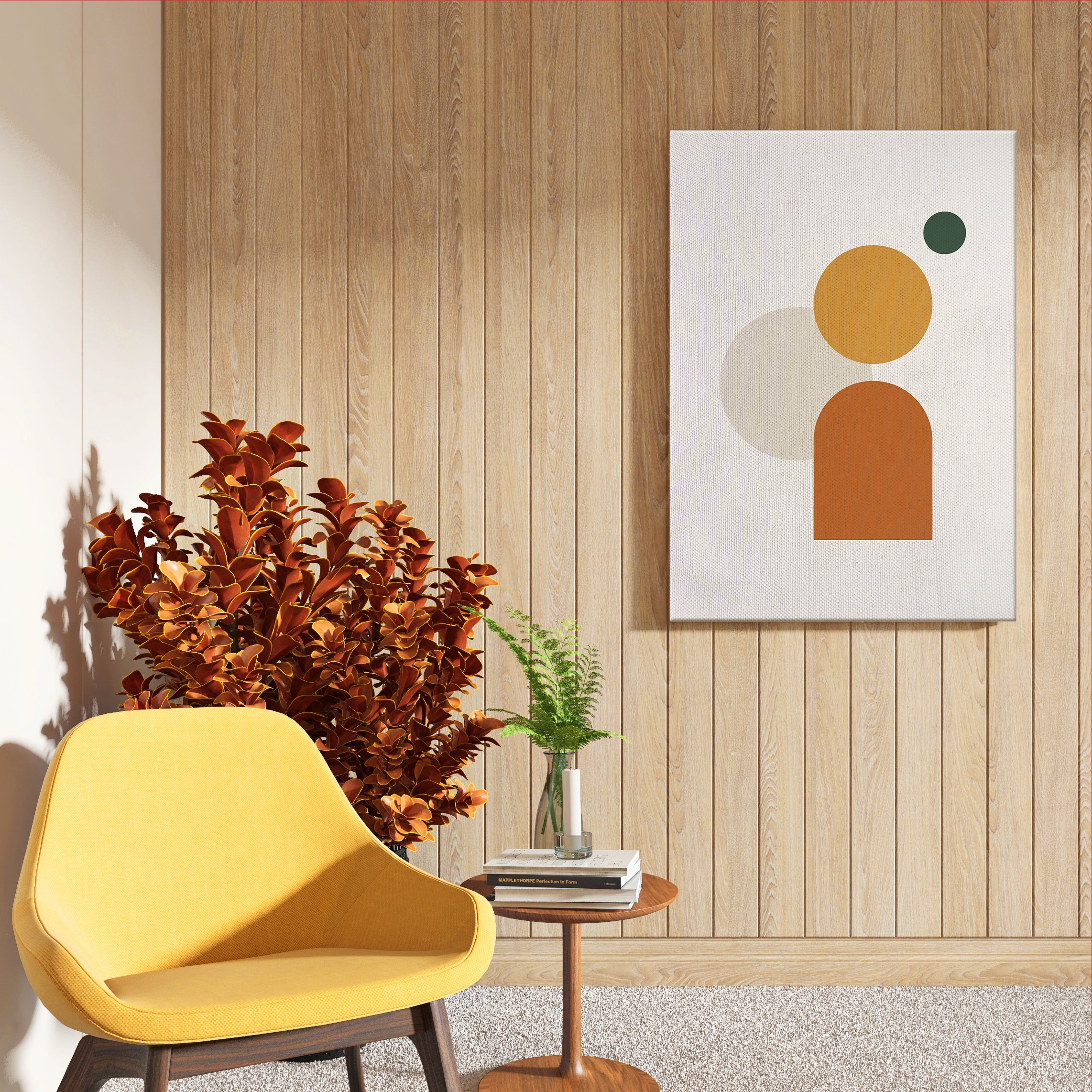 Modern Figure Balance – Abstract Wall Art Frame (AB70)