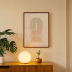 Balanced Arches Abstract Art Frame (AB71)