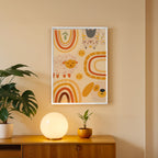 Optimistic Shapes Contemporary Wall Decor (AB73)