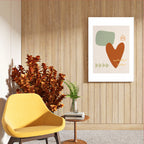 Warm Heart – Abstract Wall Art Frame (AB74)