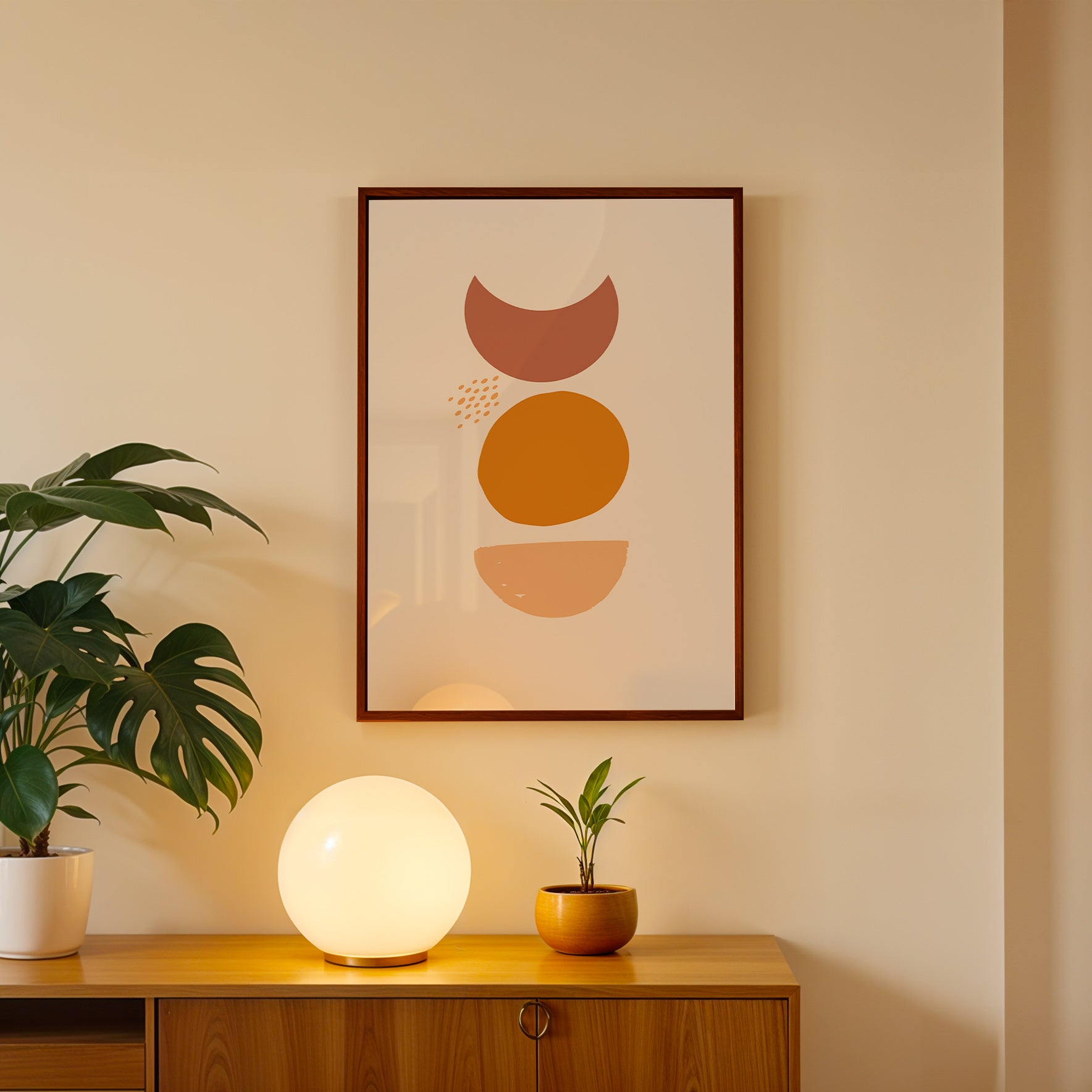 Calm Cosmic Geometry Abstract Wall Decor (AB75)