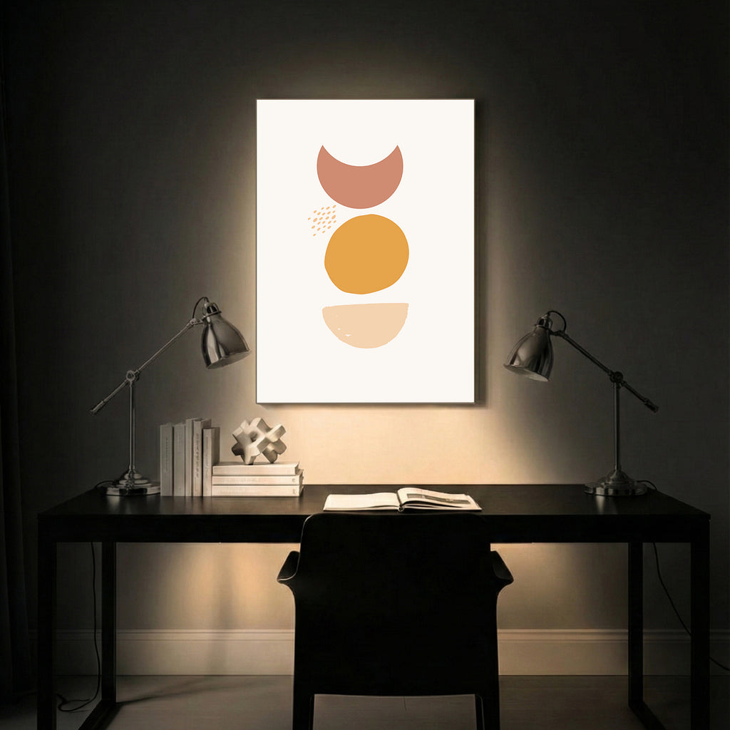 Calm Cosmic Geometry Abstract Wall Decor (AB75)