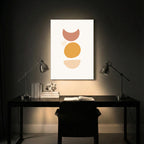 Calm Cosmic Geometry Abstract Wall Decor (AB75)