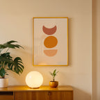 Calm Cosmic Geometry Abstract Wall Decor (AB75)