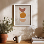 Calm Cosmic Geometry Abstract Wall Decor (AB75)