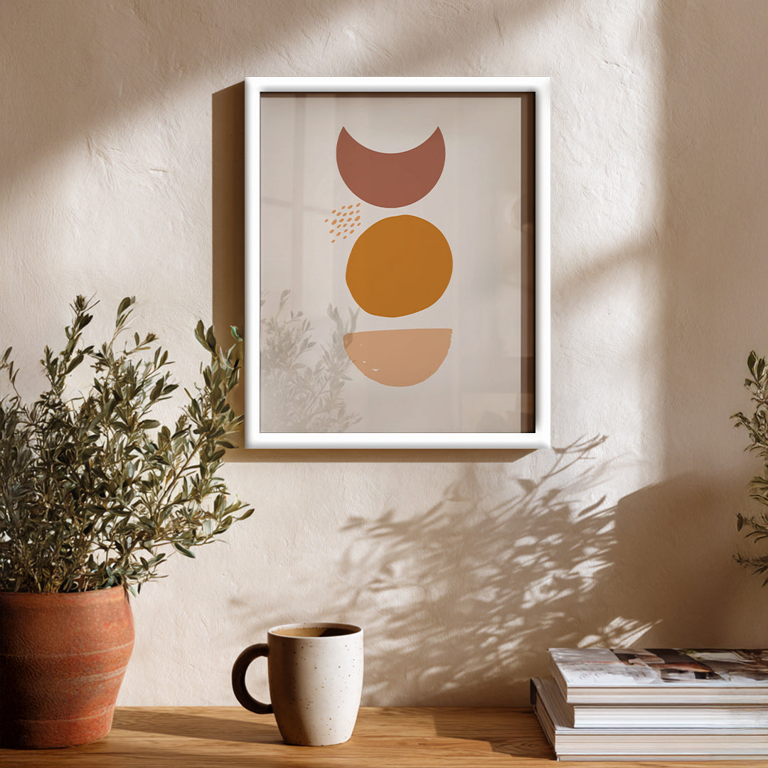 Calm Cosmic Geometry Abstract Wall Decor (AB75)