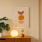 Calm Cosmic Geometry Abstract Wall Decor (AB75)