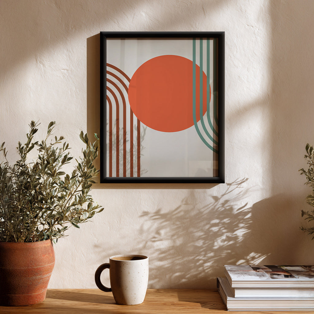Quiet Solar Abstract Wall Decor (AB77)