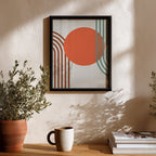 Quiet Solar Abstract Wall Decor (AB77)
