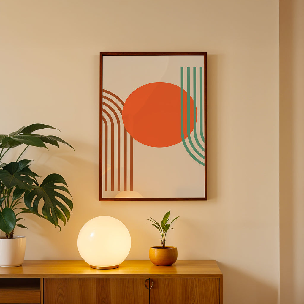 Quiet Solar Abstract Wall Decor (AB77)