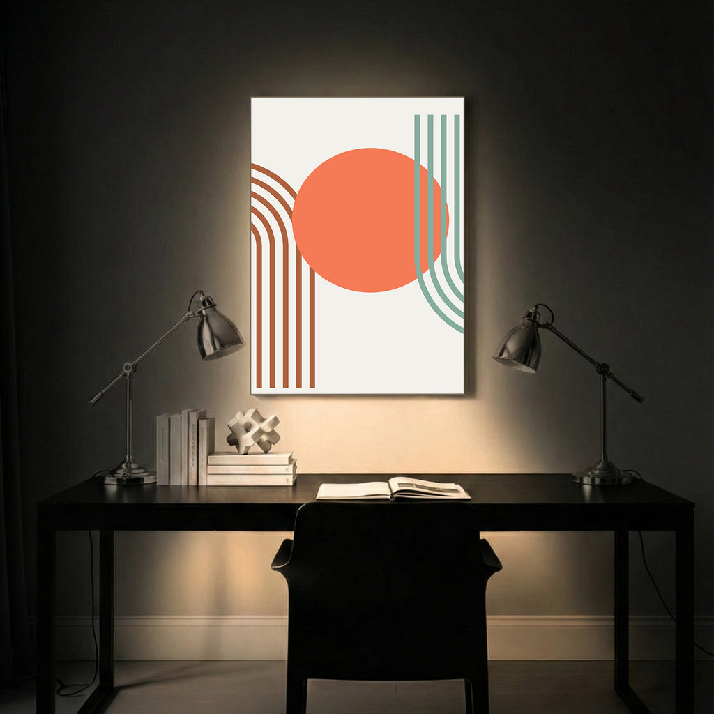 Quiet Solar Abstract Wall Decor (AB77)