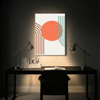 Quiet Solar Abstract Wall Decor (AB77)