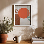 Quiet Solar Abstract Wall Decor (AB77)