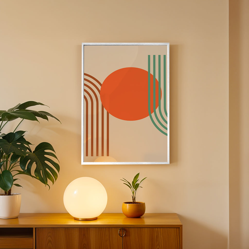 Quiet Solar Abstract Wall Decor (AB77)