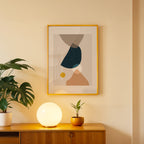 Calm Asymmetry Abstract Art Wall (AB8)