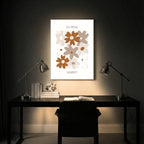 Timeless Floral Arrangement Abstract Art Frame (AB80)