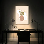 Earthy Still Life Abstract Art Wall (AB81)