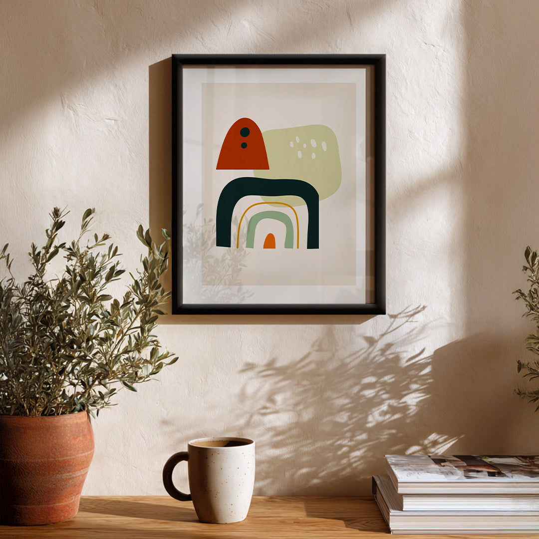 Sun Language Abstract Wall Decor (AB84)