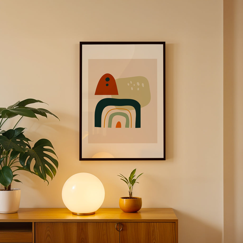 Sun Language Abstract Wall Decor (AB84)